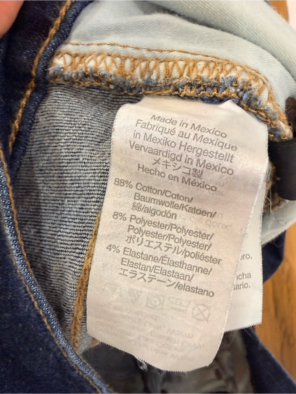 Madewell Cali Demi-Boot Jeans Dark Wash High Rise Flare Stretch Denim size 28 - Picture 10 of 12